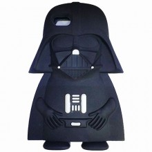 Capa Protetora Em Silicone Darth Vader Para iPhone